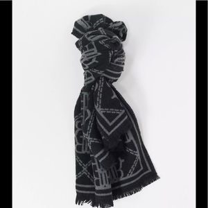 River Island large monogram scarf